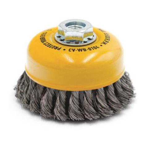 Cepillo de Copa de Alambre 4" X 5/8" Covo