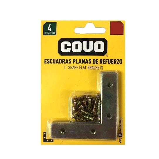 Escuadra Plana de Refuerzo 2" Covo