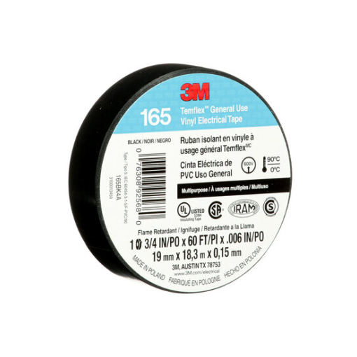 Teipe Electrico de Pvc Uso General 3M 18.3M