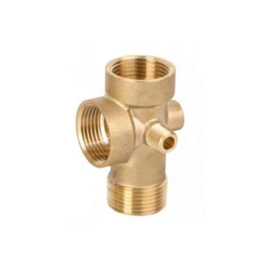 Conexion de Bronce 5 Vias Griven