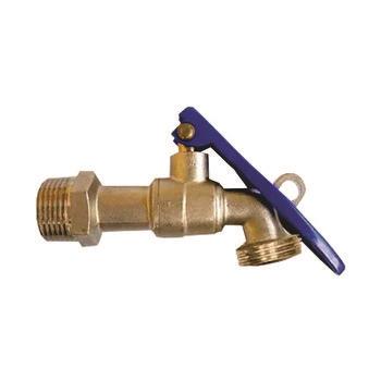 Llave de Chorro 1/2" de Bronce Porta Candado Griven