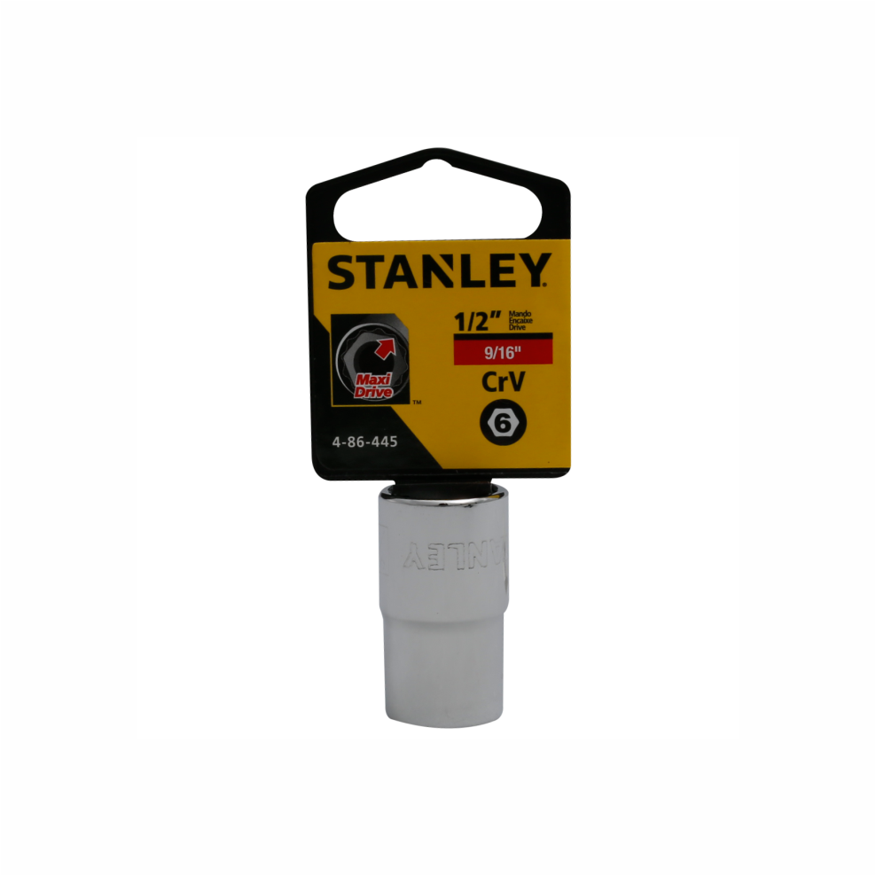 Dado Corto Hex Cromado 1/2" X 9/16" Stan