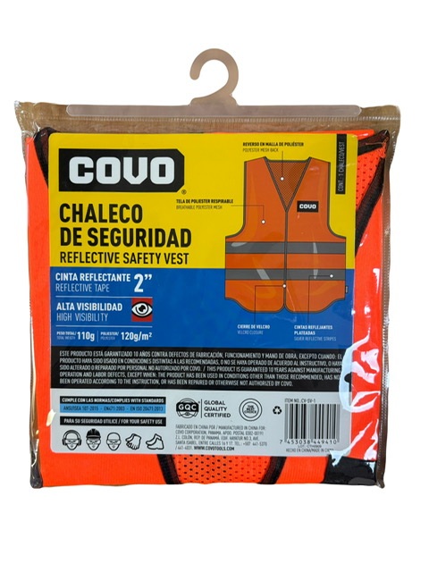 Chaleco de Seguridad Reflectivo Covo