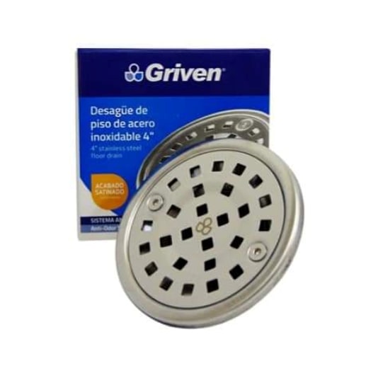Desague de Piso 4" Antiolor Redondo Griven