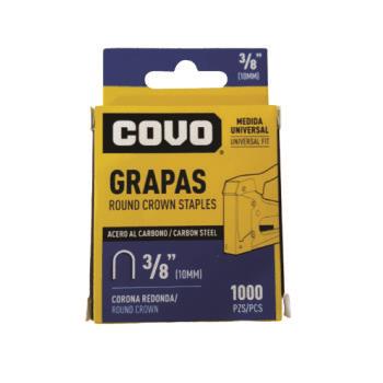 Grapas Corona Redonda 10Mm Covo