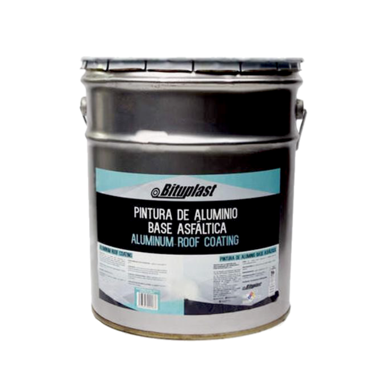 pintura de aluminio base asfaltica 5 galones