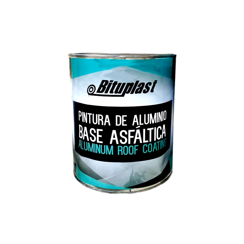 Pintura de Aluminio Base Asfaltica 1 Galon Bituplast