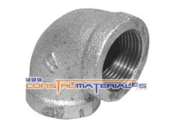 Codo Galvanizado 3/4" X 90°