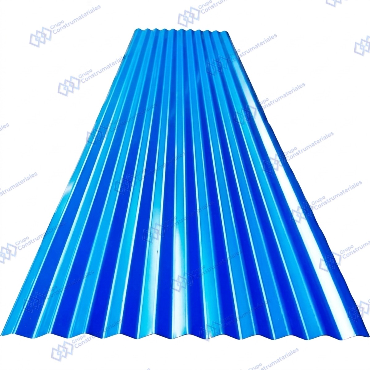 Lamina para Techo de Zinc Azul 12 Pies 3.60 Largo X 80 Cm de Ancho C-14