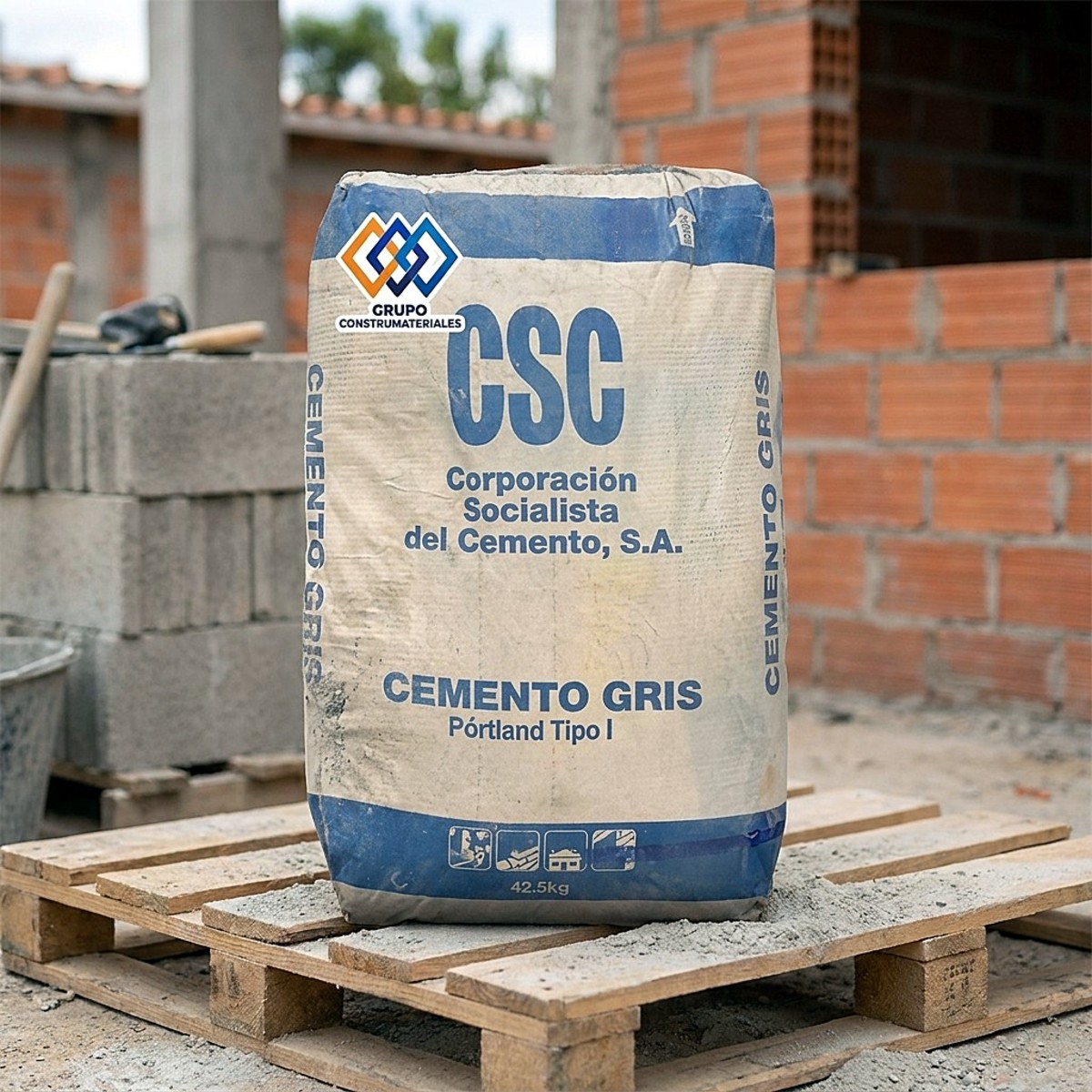 Cemento Gris Saco Original 42.5Kg