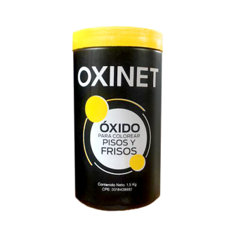 Oxido para Pisos Amarillo 1.5 Kg Oxinet