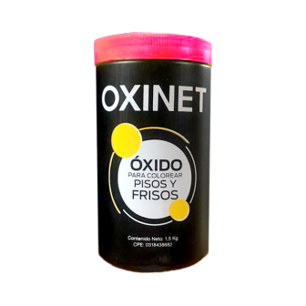 Oxido para Pisos Rojo 1.5 Kg Oxinet
