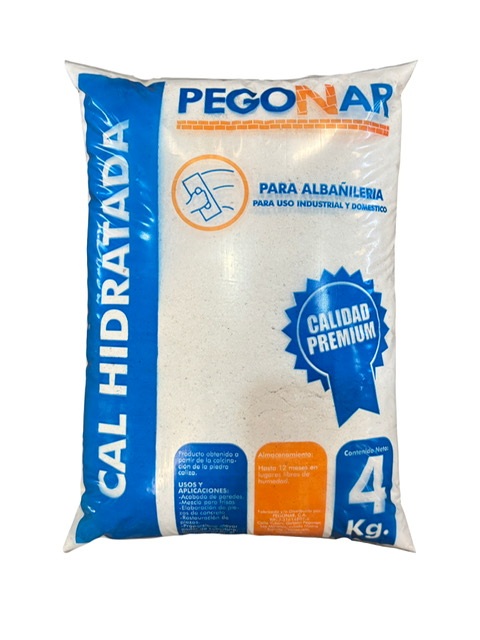 Cal Hidratada Pegonar 4 Kg