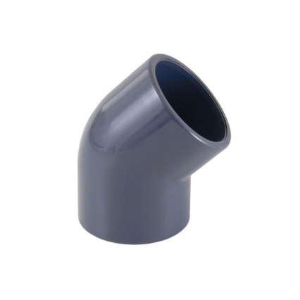 Codo 3/4" X 45° de Pegar Agua Fria Sch40