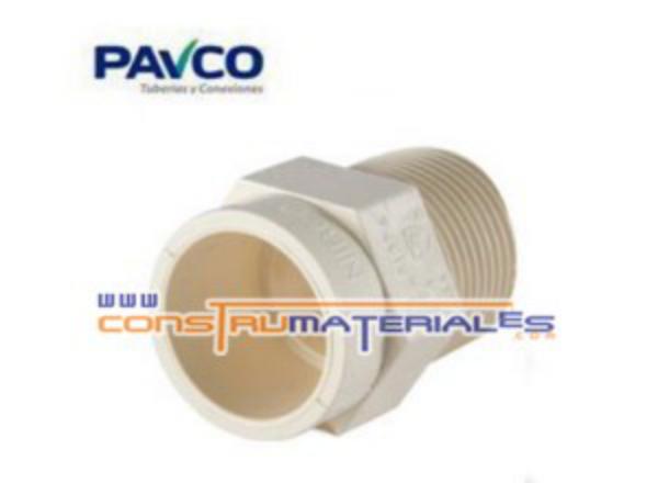 Adaptador Macho 3/4" Agua Caliente Cpvc