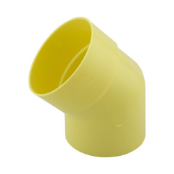 Codo 110Mm 4" X 45ª Aguas Negras Tubrica/Pavco