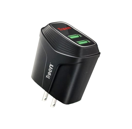 Cargador Usb Doble Troen 2.1A