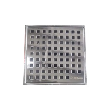 Desague de 4" X 4" Cromado Griven Elite