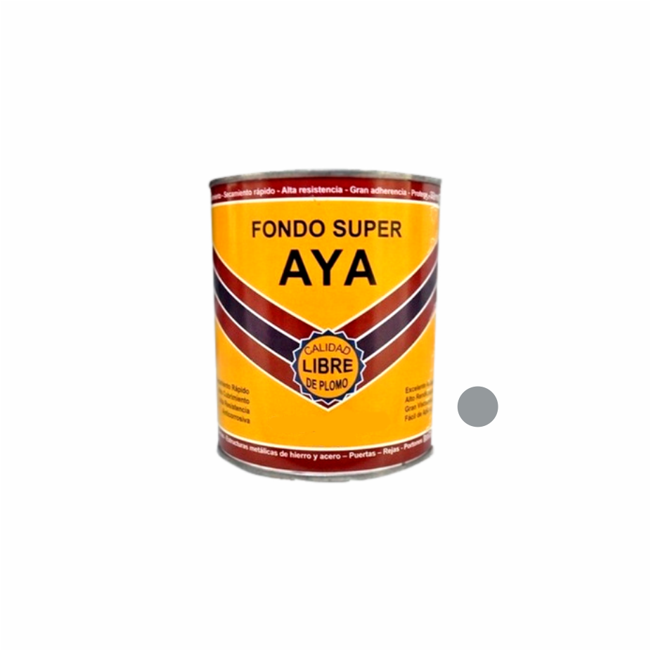 Fondo Aya 1/4 Galon Gris Maquina
