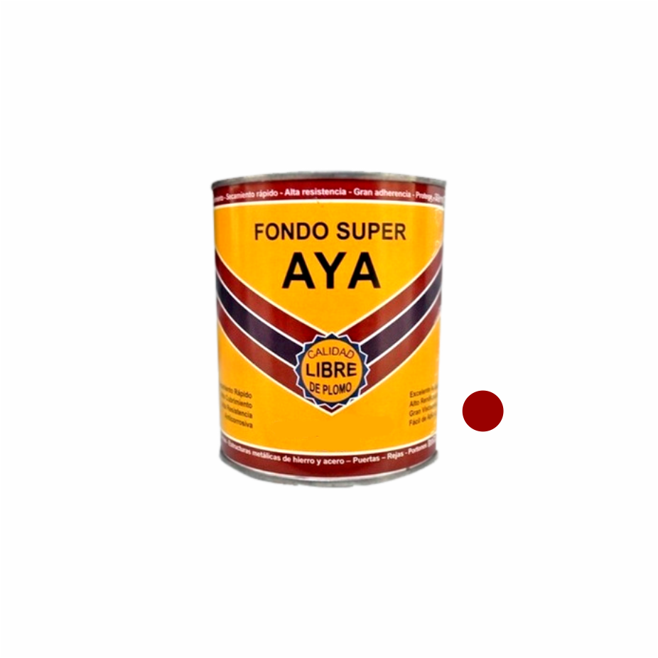 Fondo Aya 1/4G. Rojo