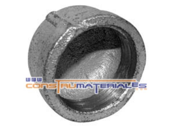 Tapa Galvanizada 3/4"