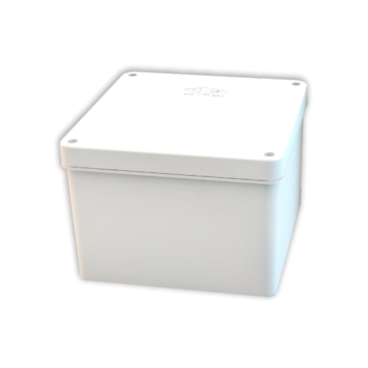Caja de Paso 15 X 15 X 10Cm Pvc Blanca