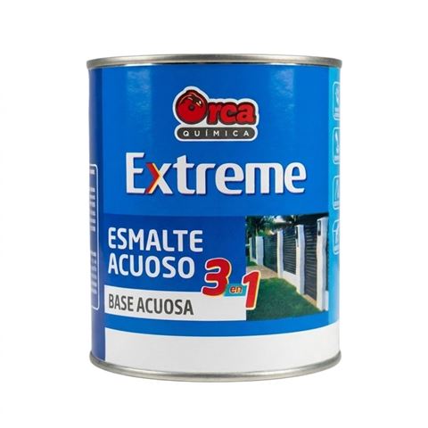 Esmalte Acuoso 3 en 1 Gris 1/4 Galon