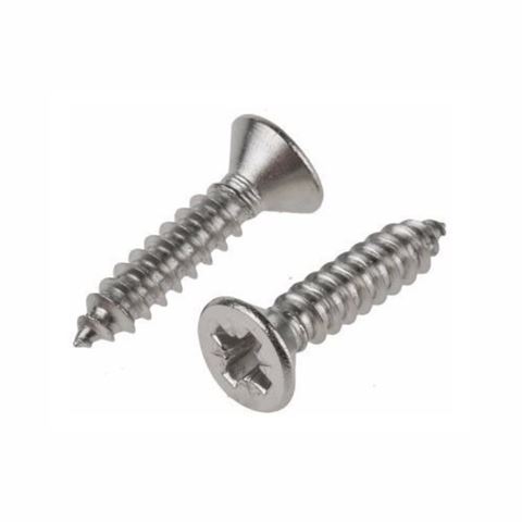 Tornillo Autorr Estria C/Plana 10 X 7/8"