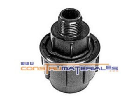 Adaptador Macho para Manguera de Riego 20 mm Salida 1/2"