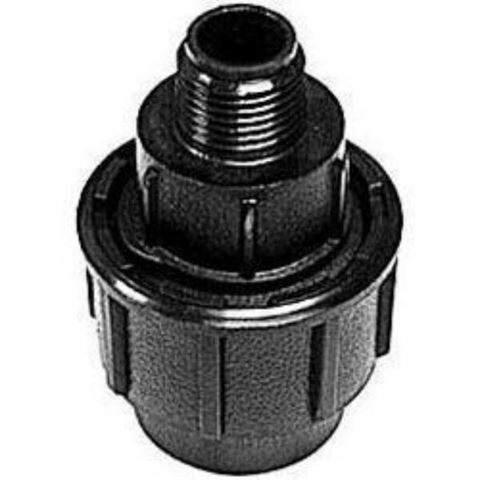 Adaptador Macho M/Riego 32MM C/S 1"