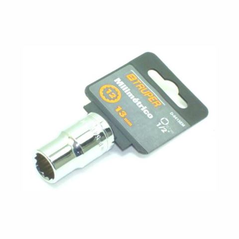 Dado Cuadro 1/2" Hexagonal 13Mm Truper