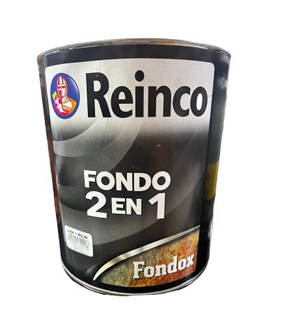 Fondo 2 en 1 Rojo Reinco 1 Galon