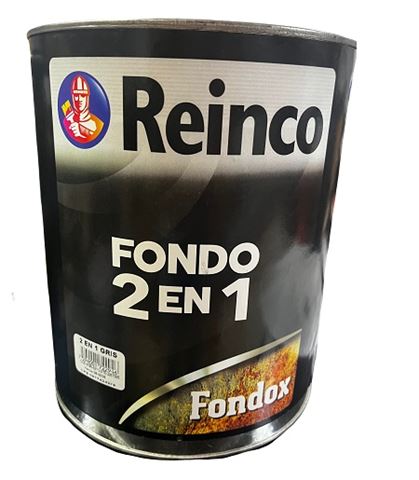 Fondo Anticorrosivo 2 en 1 Gris Reinco 1 Galon
