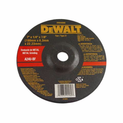 Disco para Esmerilar Metal 7"X1/4"X7/8"