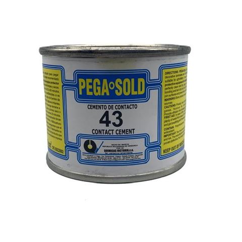 Pega Sold 43 Amarilla Cemento de Contacto 1/32 Galon