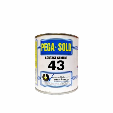Pega Sold 43 Amarilla Cemento de Contacto 1/8 Galon