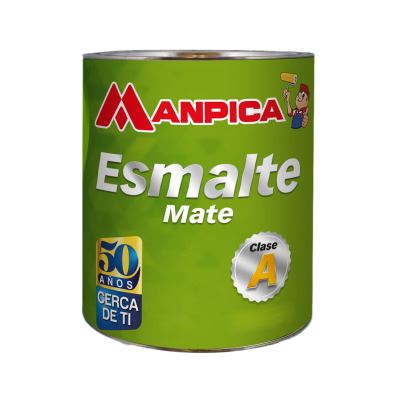 Pintura Esmalte Premium Blanco Mate 1 Galon