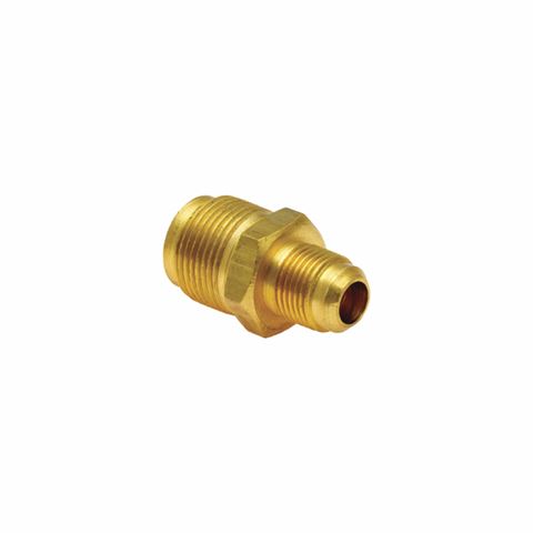 Union Flared Reductora 1/2" X 3/8" Bronce