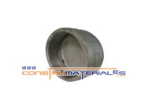 Tapa Galvanizada 2-1/2"