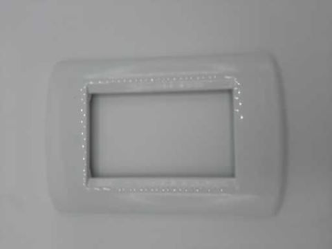Placa 3 Modulos Blanco Talari