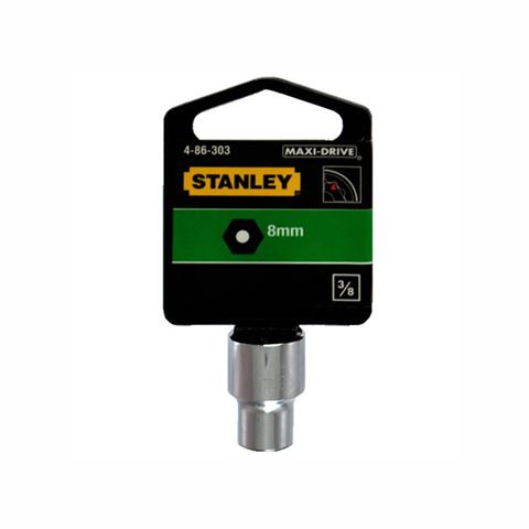 Dado Corto Hex Cromado 3/8" X 3/8" Stanl