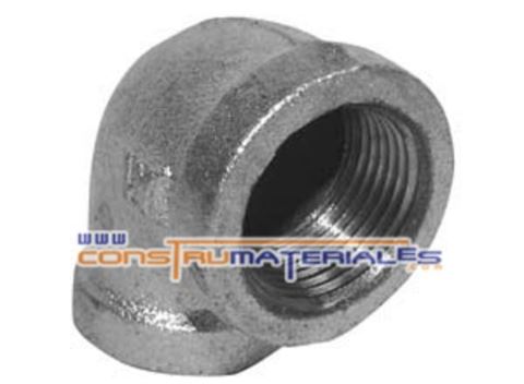 Codo Reducido Galvanizado 1" X 1/2"