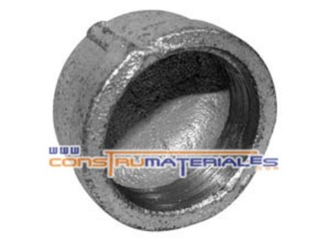 Tapa Galvanizada 3/4"