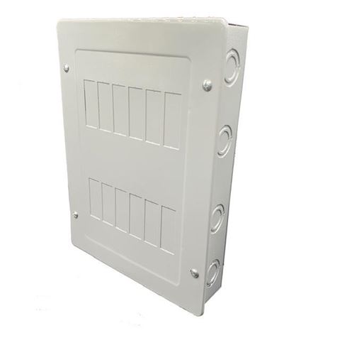 Tablero Metal para Breaker 12 Circuitos P/Empotrar Monofasico Lumistar