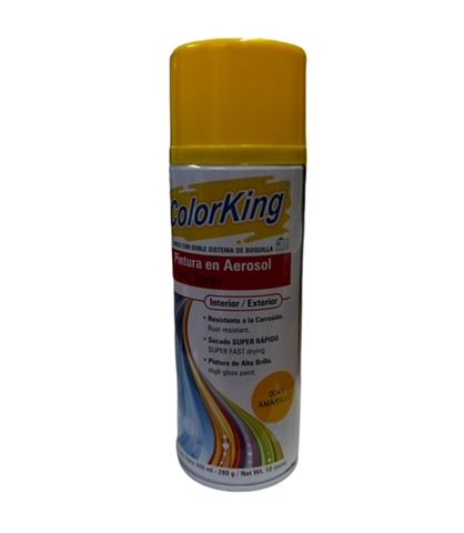 Pintura Aerosol Amarillo Colorking 400ml