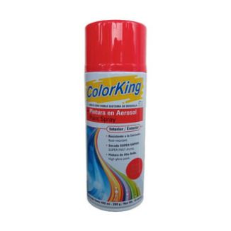 Pintura en Spray Rojo 400ML Colorking