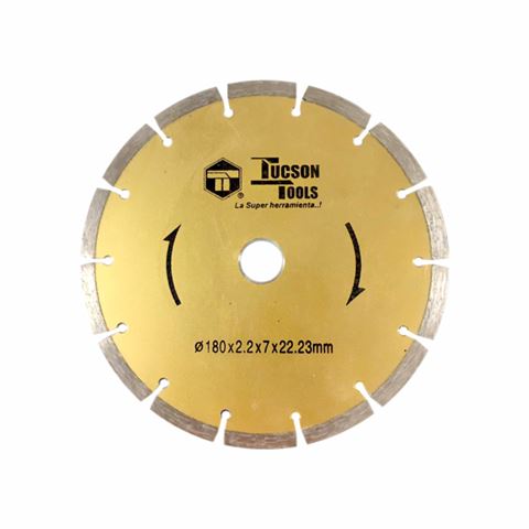 Disco Diamantado Segmentado 7” Tucson Tools