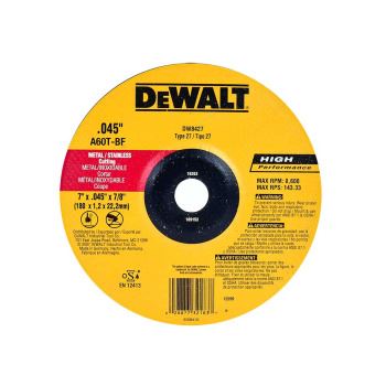 Disco de Corte Ultrafino 4 1/2 Dewalt