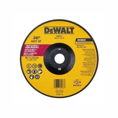 Disco Corte Metal/Inoxidable 7X0.45X7/8