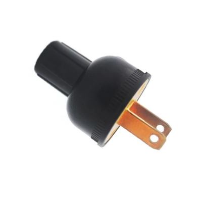Enchufe Domestico 2P Negro